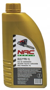 NAC OLEJ DO SMAROWANIA ŁAŃCUCHA PIŁY PILAREK 1L
