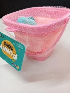 Zestaw do piasku WIaderko składane + akcesoria / 1902-1