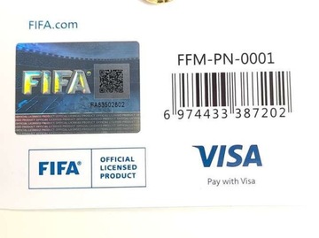 Официальный значок трофея чемпионата мира по футболу FIFA