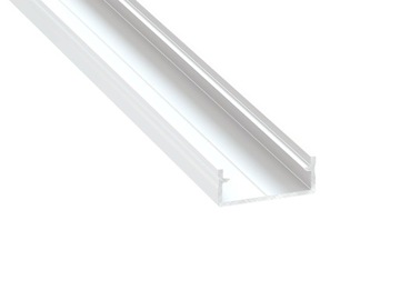 PROFIL PODWÓJNY LED ALUMINIOWY BIAŁY 2M TAŚM LED