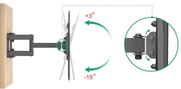 ПРОЧНОЕ ВРАЩАЮЩЕЕСЯ КРЕПЛЕНИЕ ДЛЯ ТЕЛЕВИЗОРА 75 70 65 55 дюймов НАСТЕННАЯ ВЕШАЛКА ДЛЯ ТЕЛЕВИЗОРА VESA