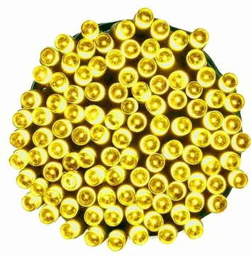 LAMPKI CHOINKOWE 200 LED ŻÓŁTE