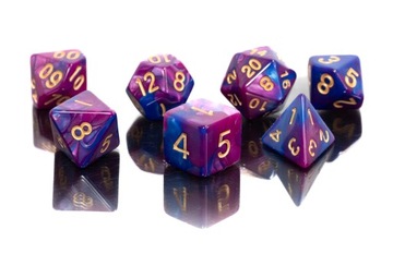 STRAŻNICY GALAKTYKI ZESTAW 7 KOŚCI KOSTEK RPG