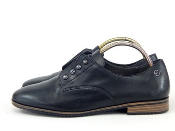 Buty ze skóry TAMARIS r 39\25 cm IDEALNY