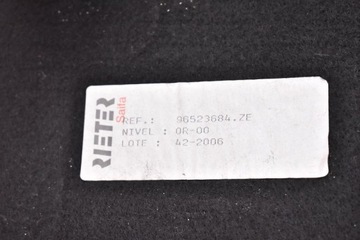 POLIČKA KUFRU 96523684 CITROEN C2 C 2 03-08