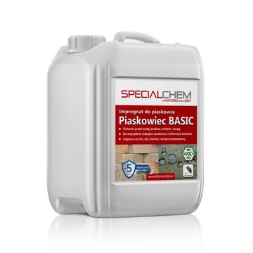 Hydrofobowy impregnat do piaskowca 5L SPECIALCHEM