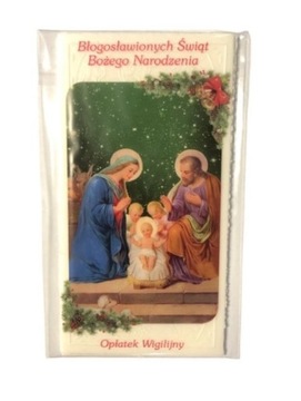 OPŁATKI WIGILIJNE duże na wigilię 3 sztuki