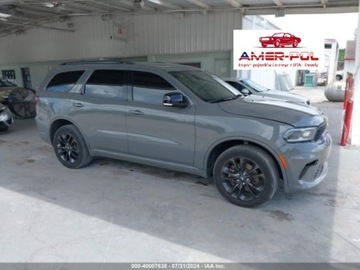 Dodge Durango III 3.6 V6 294KM 2021 Dodge Durango Gt Plus awd, 2021r., 4x4, 3.6L 3.6 Benzyna 295KM