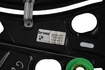 BMW E64 ZVEDÁK OKNO ZADNÍ PRAVÝ 7008630 7008628 635D 2008 RHD