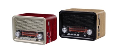 РАДИО РЕТРО USB BLUETOOTH ФУНКЦИОНАЛЬНЫЙ ПРИВОД SD-КАРТА FM AUX