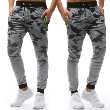 SPODNIE MĘSKIE DRESOWE JOGGERY KOLORY ox204 - M