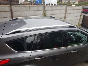 FORD KUGA II 2012-2019 РЕЙЛИНГИ НА КРЫШУ БАГАЖНИК БАГАЖНИК STRONG DURABLE SILVER