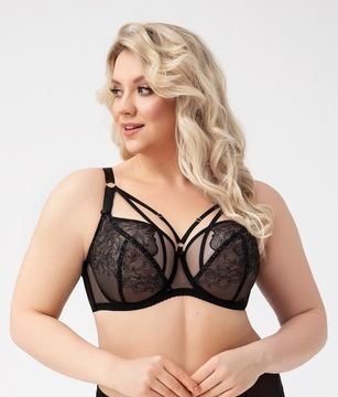 Biustonosz soft Gorsenia K 746 Molly czarny 90I
