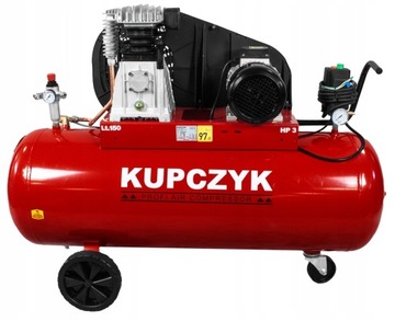 Kompresor Sprężarka B3800B 150L KK 495/150 Kupczyk