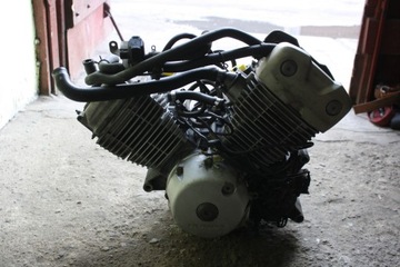 Двигатель КПП КПЛ. Honda Varadero 125 JC49 07-12 Лифт-впрыск
