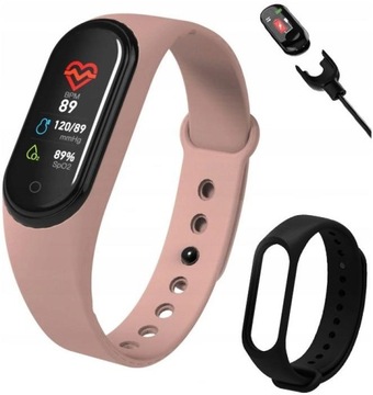 SMARTBAND OPASKA PULSOMETR SMARTWATCH + PASEK