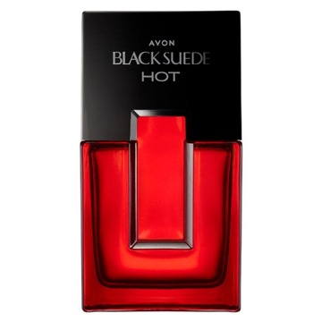BLACK SUEDE HOT WODA TOALETOWA 75ml FOLIA AVON
