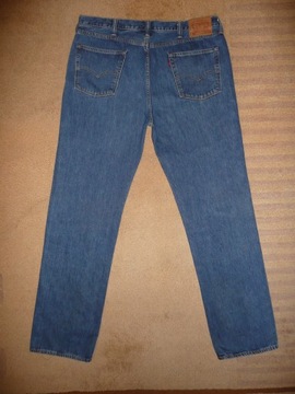 Spodnie dżinsy LEVIS 514 W38/L34=51,5/119cm jeansy