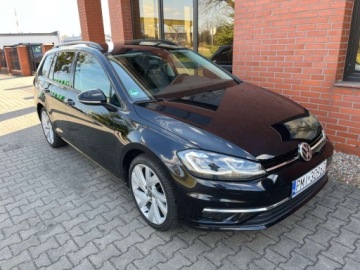 Volkswagen Golf VII Variant Facelifting 2.0 TDI 150KM 2019 Volkswagen Golf Variant 2.0 diesel 150 KM 6 biegow zarej w PL zadbany, zdjęcie 1