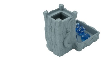 Башня для игры в кости - Dice Tower Светло-серый