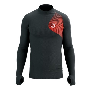 COMPRESSPORT Теплая мужская беговая толстовка L