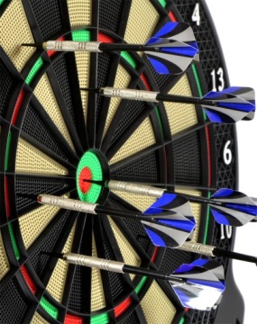 НАБОР ДРОТИКОВ 6 ШТ. + ПЛАСТИКОВЫЕ НАКОНЕЧНИКИ