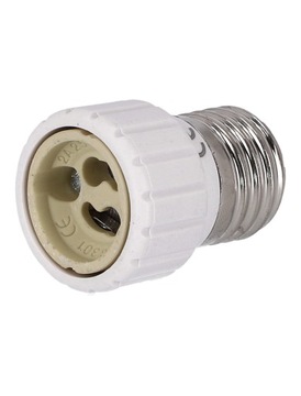 ADAPTER PRZEJŚCIÓWKA E27 na GU10 DO ŻARÓWEK