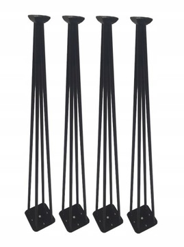 4 x NOGI METALOWE HAIRPIN LEGS 71cm czwórnóg 4szt