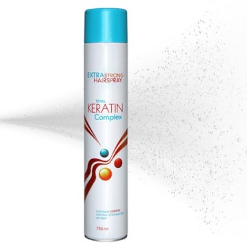 CECE КЕРАТИНОВЫЙ КОМПЛЕКС СИЛЬНЫЙ ЛАК ДЛЯ ВОЛОС 750МЛ