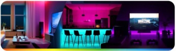 Светодиодная лента 12M RGB 5050 Bluetooth МОБИЛЬНОЕ ПРИЛОЖЕНИЕ ПУЛЬТ ДИСТАНЦИОННОГО УПРАВЛЕНИЯ МУЗЫКАЛЬНЫЙ НАБОР 12В