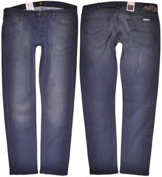 LEE spodnie SLIM regular grey DAREN _ W31 L34