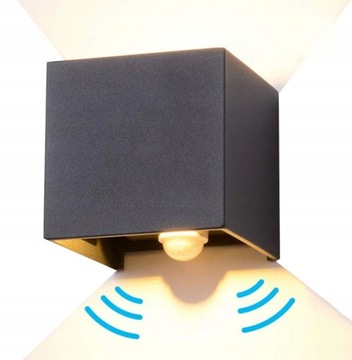 Светодиодный настенный светильник для наружного освещения MOTION SENSOR