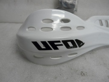 UFO HANDGUARDS ALU JUMPY WHITE (С КРЕПЛЕНИЯМИ 28 ММ)