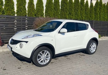 Nissan Juke I SUV 1.6i 117KM 2013 Nissan Juke 1.6 Benz 117PK Zadbany Serwisowany Navi Bezwypadkowy 1.6 117KM