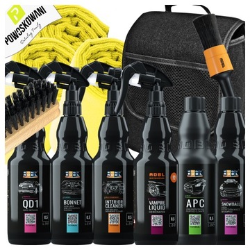 ADBL PROFESJONALNY ZESTAW KOSMETYKÓW XXL DO SAMOCHODU AUTA PREZENT TORBA