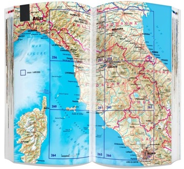 ТОСКАНА ЛАМИНИРОВАННАЯ КАРТА 3 в 1 ATLAS EX GUIDE