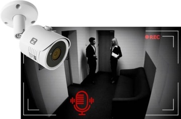 Комплект IP PoE МОНИТОРИНГА для 4 КАМЕР 5MPx 1TB