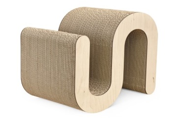 Лежак для кошек CARDBOARD DRAPAK БЕСПЛАТНО
