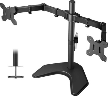 BONTEC MFS002 2 x UCHWYT 1 PODSTAWA VESA na 2 monitory 13-27