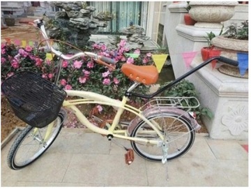 РУЧКА ДЛЯ ОБУЧЕНИЯ PUSH-ВЕЛОСИПЕД НАПРАВЛЯЮЩАЯ РУЧКА-РУЧКА