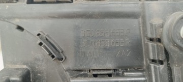 VW PASSAT B8 LIFT GTE 19-24 РЕШЕТКА ПЕРЕДНЕГО БАМПЕРА 3G0853653P ОРИГИНАЛ