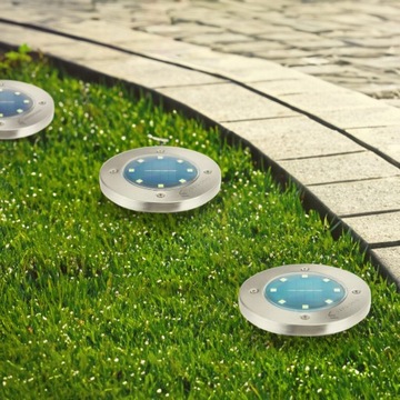 4 светодиодных СОЛНЕЧНЫХ СВЕТА, ПОДЪЕЗДНЫЙ СВЕТ В САД