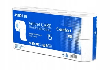 VELVET CARE PAPIER TOALETOWY COMFORT 8SZT X 15M