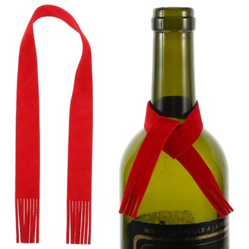 Маленький шарфик для собачки. Мини вязаная кукла.