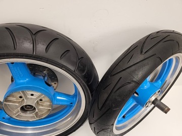 Suzuki GSX-R 600 750 SRAD felga przód felga tył komplet polerka
