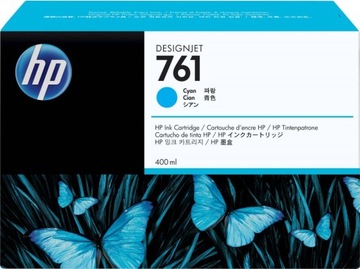 ATRAMENT HP 761 CYAN CM994A HP DJ T7100