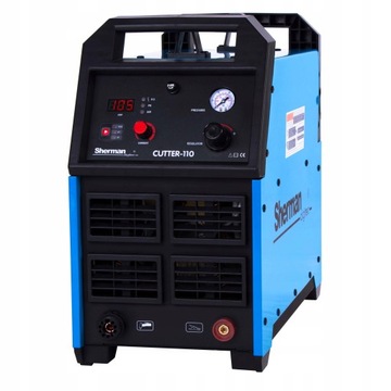 ПЛАЗМЕННЫЙ РЕЗАК PLAZMA SHERMAN CUTTER 110 400В ALU IGBT 105A 40MM 6M