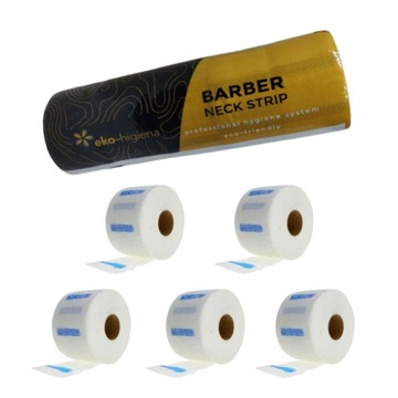 Kołnierzyki fryzjerskie barberskie ochronne jednorazowe kryza 100szt