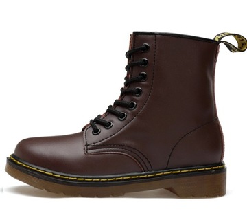 39 GLANY BOTKI WORKERY UNISEX DR BOOTS COMBAT GOTH SKÓRZANE TRAPERKI KOLORY