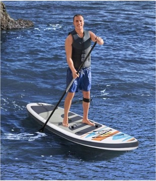 Доска для серфинга 2 в 1 BESTWAY 65341 Hydro-Force White Cap